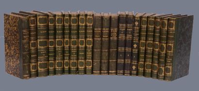 null SAND (George)

Ensemble d'ouvrages reliés en 20 volumes in-12, demi-chagrin...