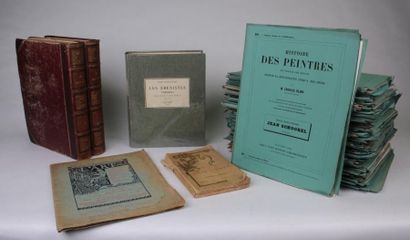 null BEAUX-ARTS 

Réunion de publications diverses : Histoire des peintres de toutes...