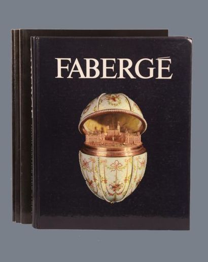 null FABERGÉ 

Réunion de trois volumes :

- HABSBURG (Géza von) : Fabergé. Hofjuwelier...