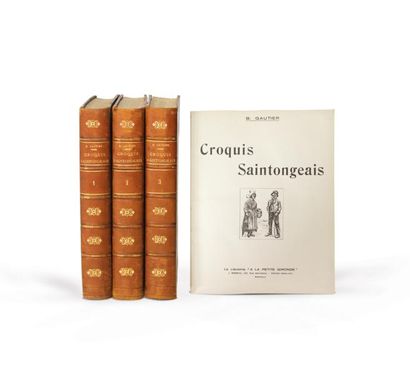 null SAINTONGE 

GAUTIER (B.) : Croquis Saintongeais. Royan, librairie de la Petite...