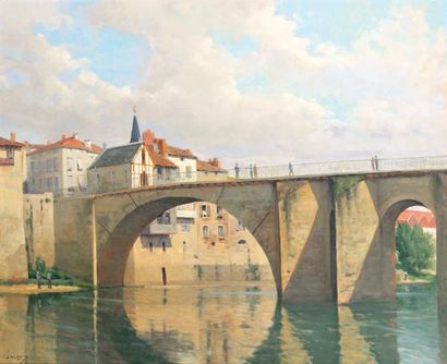 null LACROIX J.

Le pont

Huile sur panneau d’isorel, signée en bas à gauche

65...