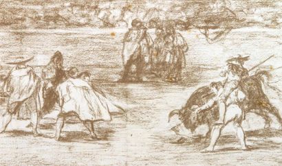 null DEUX TIRAGES ENCADRÉS

d'après la Tauromaquia de Goya