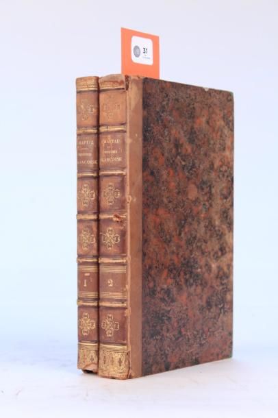 null 31 - CHAPTAL (comte) De l'industrie françoise – Paris, Renouard, 1819 – 2 vol....