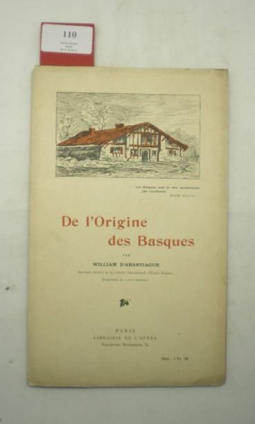 null LEWY d'ABARTIAGUE (William) marquis

De l'Origine des Basques. Paris, Librairie...