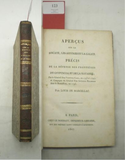 null MARCILLAC (Pierre Louis Auguste de CRUCY de) marquis

Aperçus sur la Biscaye,...