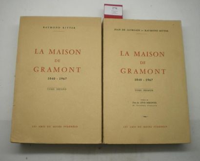 null GRAMONT - JAURGAIN (Jean Baptiste Etienne de) - RITTER (Raymond)

La Maison...