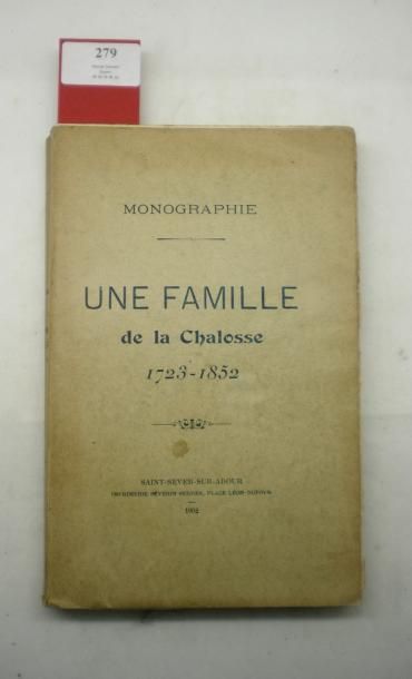 null LABORDE-LASSALE (André de)

Monographie. une Famille de la Chalosse. 1723-1852....