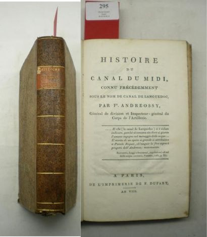 null ANDREOSSY (Antoine -Francois)

Histoire du Canal du Midi connu précédemment...