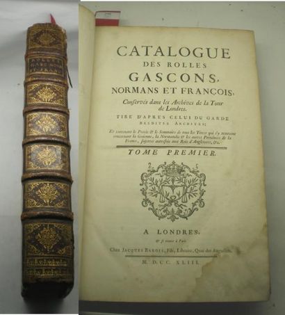 null CARTE (Thomas)

Catalogue des Rolles Gascons, Normans et François, conservés...