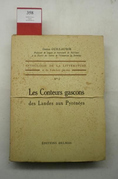 null GUILLAUMIE (Gaston)

Anthologie de la Littérature et du Folk-lore Gascons. -...