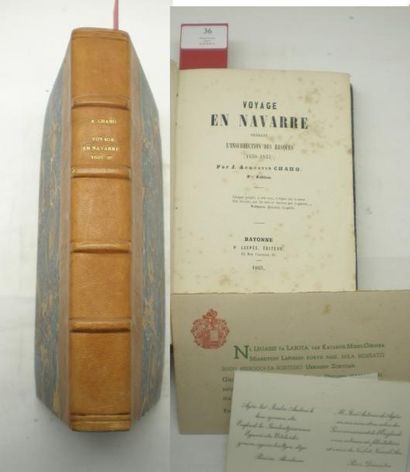 CHAHO (J. Augustin) 
Voyage en Navarre Pendant...