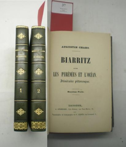 null CHAHO (J. Augustin)

Biarritz entre les Pyrénées et l'Océan. Ittinéraire pittoresque....