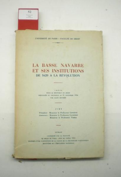 null DESTRÉE (Alain)

La Basse Navarre et ses Institutions de 1620 à la Révolution....