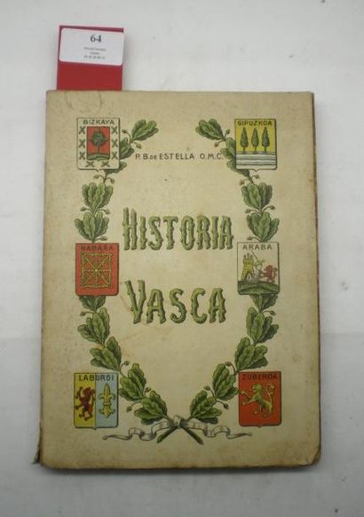 null ESTELLA (Bernardino de) o.m.c.

Historia Vasca. Bilbao, Emeterio Verdes Achirica,...