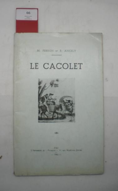 null FERRON (M.) - ANCELY (René)

Le Cacolet. Extrait du "Bulletin de la Société...