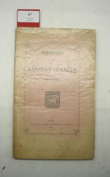 null FONTENAY (J. de)

Souvenirs des Basses-Pyrénées par J. de F. Autun, Dejussieu...