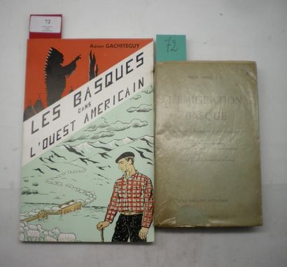 null GACHITEGUY (Adrien)

Les Basques dans l'Ouest Américain. Préface de Joseph PEYRÉ....