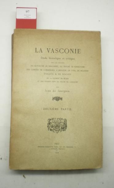 null JAURGAIN (Jean Baptiste Etienne de)

La Vasconie. Étude Historique et Critique...