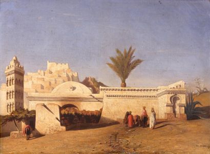 null FRERE Théodore (1814-1888)

Aux portes de la ville

Huile sur toile, signée...