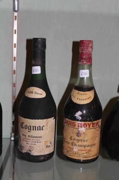 null Cognac Guy Billonneau 	vieille réserve 

Cognac fine champagne Louis Royer