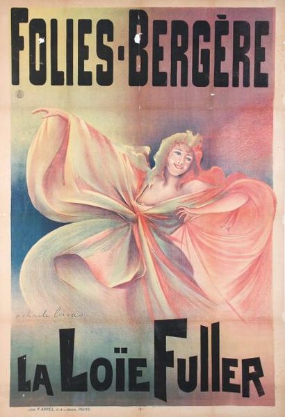 null E. Charles Lucas (affichiste français,actif entre 1883 et 1903)Folie bergère...