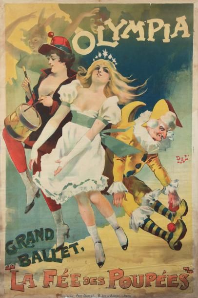 null PAL (Jean Paléologue) (1855-1942)Olympia "Grand ballet : La fée des poupées"Affiche,...