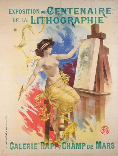 null PAL (Jean Paléologue) (1855-1942)Exposition du Centenaire de la LithographieAffiche,...