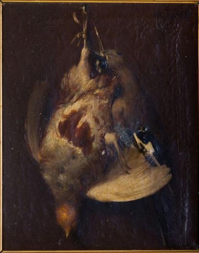 null AUGUSTE TRUPHEME (1836-1898) 

Nature morte aux oiseaux

Deux huiles sur toiles,...