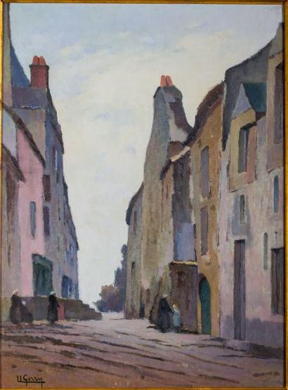 null ULYSSE GORRIN (1884-1965) 

Rue animée

Huile sur toile, signée en bas à gauche

81...