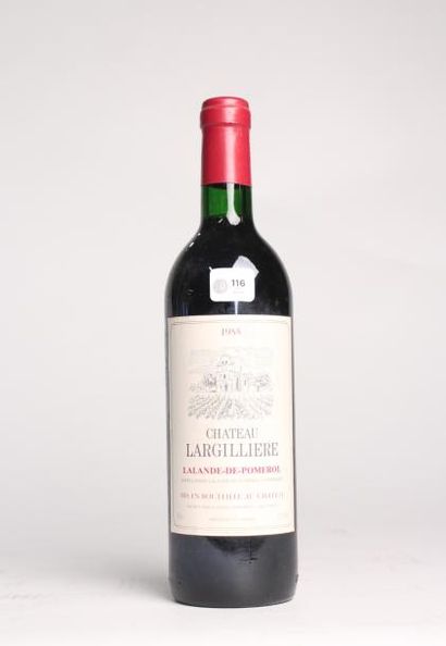 null Château Largilliere - 1988 Pomerol - 1 blle
