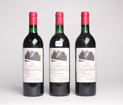 null Château L'Evangile - 1984 Pomerol - 3 blles