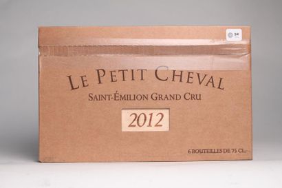 null Château Cheval Blanc Le Petit Cheval - 2012 Saint-Emilion - 6 blles