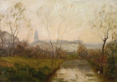PAUL SEBILLEAU (1847-1907)

Paysage à Fontainebleau

Huile...