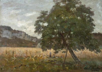 PAUL SEBILLEAU (1847-1907)

Paysage de Gironde

Huile...