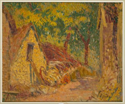 null Joseph Louis François LÉPINE (1867-1943)

Paysage

Huile sur carton, signée...