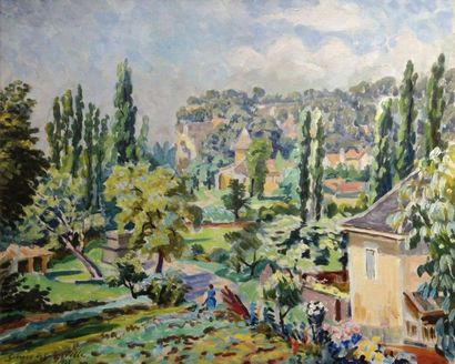 null Georges de SONNEVILLE (1889-1978)

Carsac

Huile sur toile, 

signée en bas...