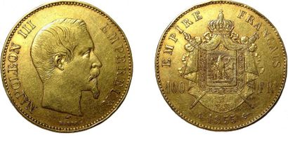 Napoléon III. 100 Francs 1855 A. Gad.1135....