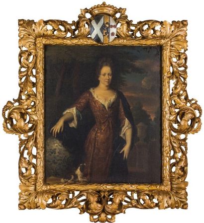 null GÉRARD HOET(BOMMEL, 1648 - LA HAYE, 1733)Portraits de Gideon Hoeufft (1652 -...
