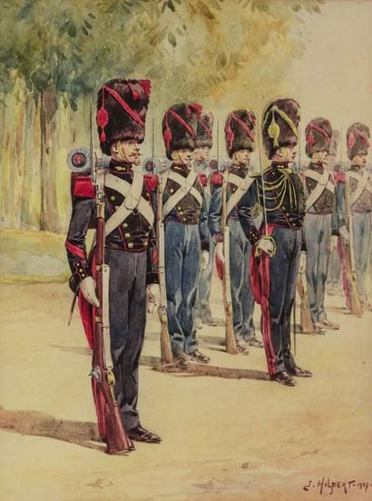 null HILPERT (J)

"Guerre de 1870, les Zouaves Pontificaux au combat"

Planche parue...