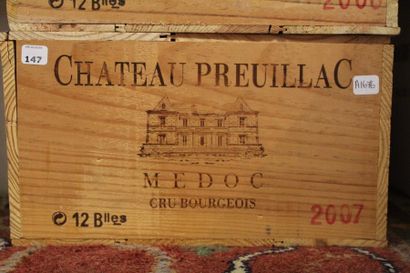 null Château Preuillac 2007 Médoc - 12 blles caisse bois