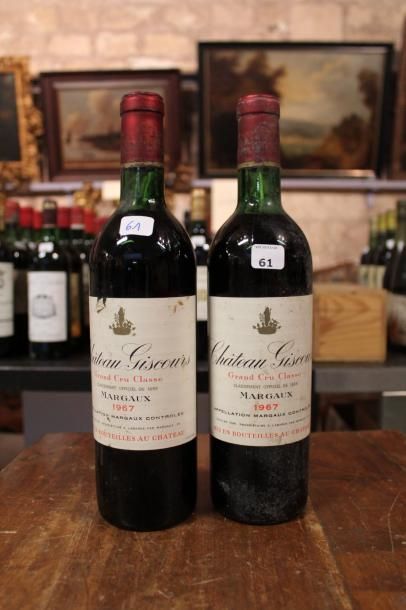 null Château Giscours 1967 Margaux - 2 blles