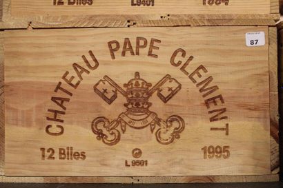 null Château Pape Clément 1995 Pessac-Léognan (rouge) - 12 blles