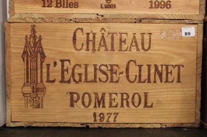 null Château l'Eglise-CLinet 1977 Pomerol - 12 blles