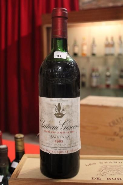 null Château Giscours 1983 Margaux - 1 blle basse