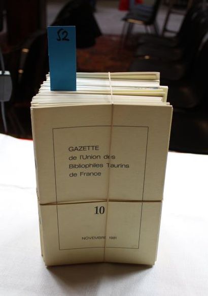 null COLLECTIF

Gazette de l'Union des bibliophiles taurins de France du n°10 (1981)...
