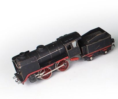 null MARKLIN "O"Rame mécanique comprenant une locomotive 020 - R910 

avec son tender...