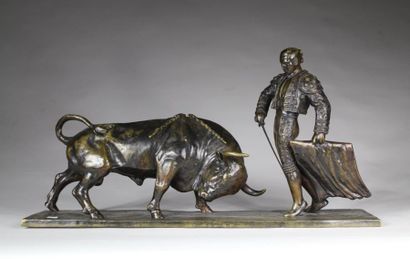 null GARREAU Georges Raoul (1885- 1955)

	Passe naturelle

	Grande sculpture en bronze,...