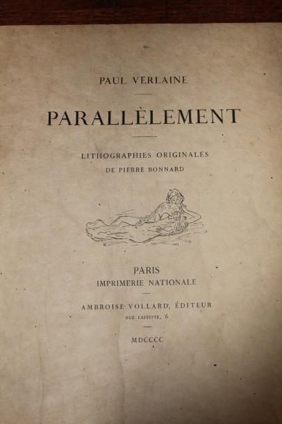 null VERLAINE (Paul) - BONNARD (Pierre)

Parallèlement. Lithographies originales...
