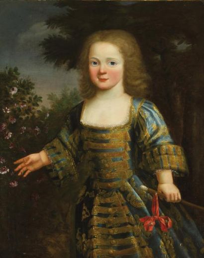 null Ecole FRANCAISE vers 1710, 

	entourage de Pierre GOBERT (1662-1744)

	Jeune...