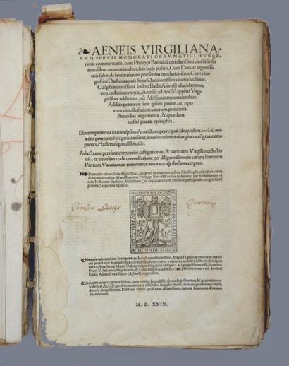 null VIRGILE (Vergilius Maro, Publius)

Aeneis Virgiliana: Cum Servii Honorati grammatici...
